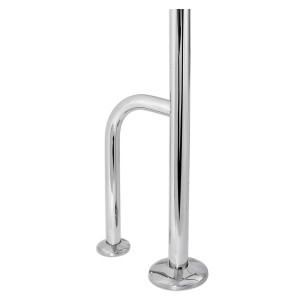 Поручень Laris напольний з упором (лівий)