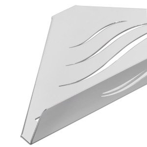 Полиця у ванну Laris Wave M кутова