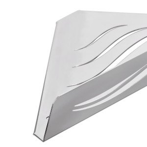 Полиця у ванну Laris Wave L кутова