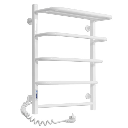 Електрична сушка для рушників Laris Зебра Стандарт ЧК5 500 х 660 Е з полицею (підкл. зліва) R3