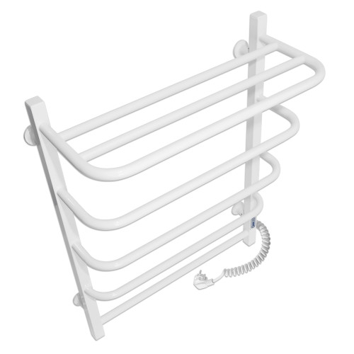 Електрична сушка для рушників Laris Зебра Стандарт ЧК5 500 х 660 Е з полицею (підкл. праворуч) R3 