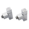 Кран кутовий Laris 1/2" - 1/2" Кватро 2шт. (LX-855)