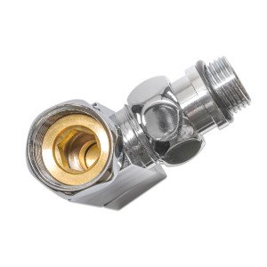 Кран кутовий Laris 1/2" - 3/4" Кватро Класік 2шт. (LX-851) Кран кутовий Laris 1/2" - 3/4" Кватро Класік 2шт. (LX-851)