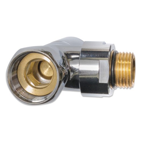 Кран кутовий Laris 1/2" - 3/4" + ексцентрики 2шт. (LX-8202)