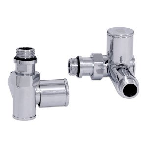 Кран угловой Laris Под ТЭН 1/2" - 1/2" 2шт. (LX-2044)