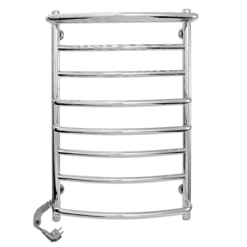 Електрична сушка для рушників Laris Євромікс П8 500 х 800 Е з полицею сенсор S3 (підкл. зліва) 