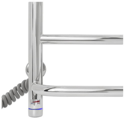 Електрична сушка для рушників Laris Євромікс П8 500 х 800 Е з полицею сенсор S3 (підкл. зліва) 