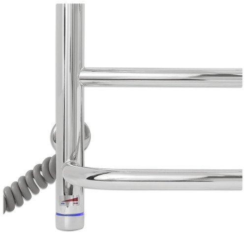 Електрична сушка для рушників Laris Євромікс П8 500 х 800 Е з полицею сенсор S3 (підкл. зліва) 