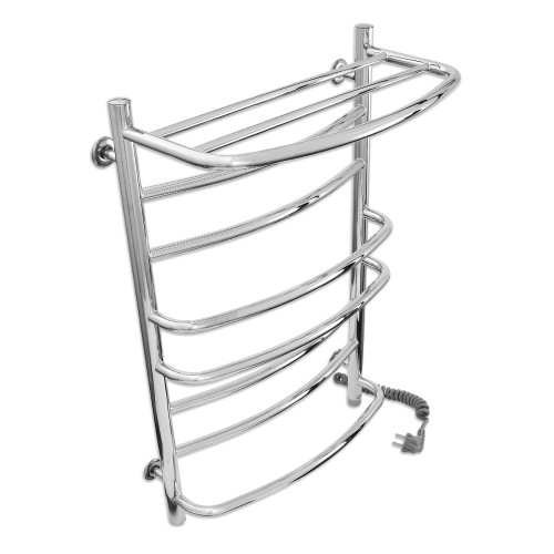 Електрична сушка для рушників Laris Євромікс П8 500 х 800 Е з полицею сенсор S3 (підкл. праворуч)