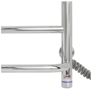 Електрична сушка для рушників Laris Євромікс П8 500 х 800 Е з полицею сенсор S3 (підкл. праворуч)