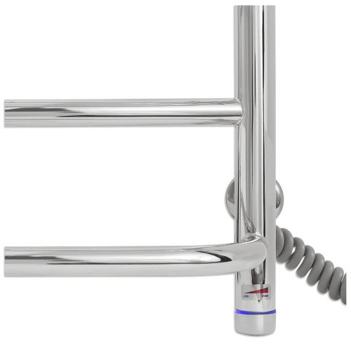 Електрична сушка для рушників Laris Євромікс П8 500 х 800 Е з полицею сенсор S3 (підкл. праворуч)