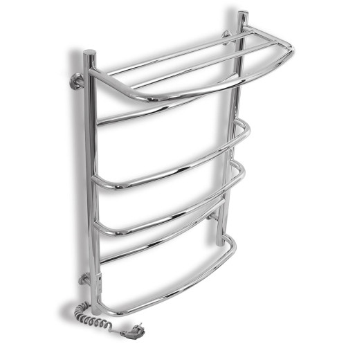 Електрична сушка для рушників Laris Єврофлеш П6 500 х 800 з полицею Е (підкл. зліва) S