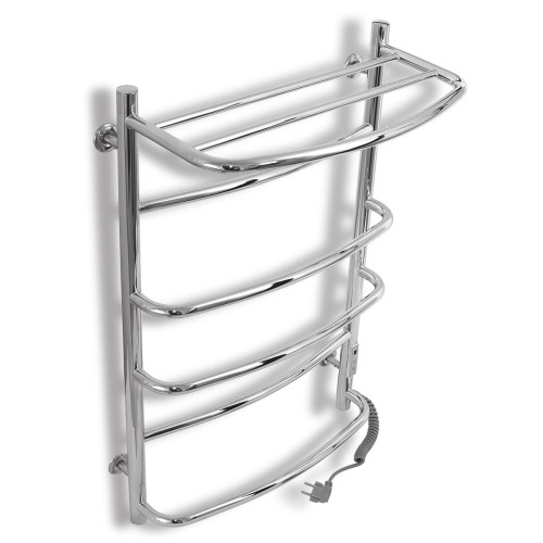 Електрична сушка для рушників Laris Єврофлеш П6 500 х 800 з полицею Е (підкл. праворуч) S