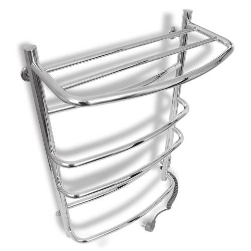 Електрична сушка для рушників Laris Єврофлеш П6 500 х 800 з полицею Е (підкл. праворуч) S