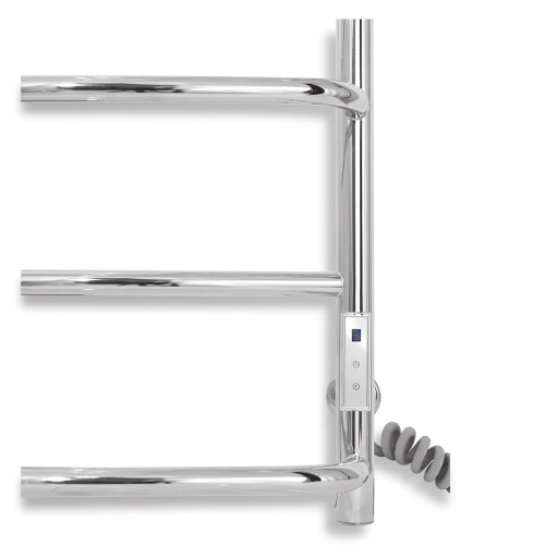 Електрична сушка для рушників Laris Єврофлеш П6 500 х 800 з полицею Е (підкл. праворуч) S