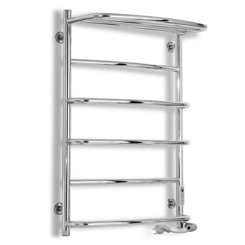 Електрична сушка для рушників Laris Єврофлеш П6 500 х 800 з полицею Е (підкл. праворуч) S