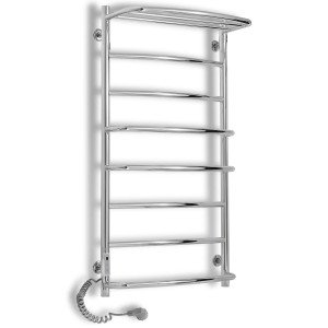 Електрична сушка для рушників Laris Єврофлеш П8 500 х 1000 з полицею Е (підкл. зліва) S