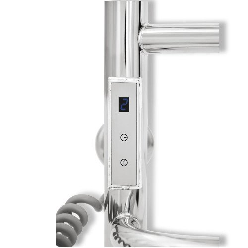 Електрична сушка для рушників Laris Єврофлеш П8 500 х 1000 з полицею Е (підкл. зліва) S