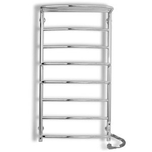 Електрична сушка для рушників Laris Єврофлеш П8 500 х 1000 з полицею Е (підкл. праворуч) S Електрична сушка для рушників Laris Єврофлеш П8 500 х 1000 з полицею Е (підкл. праворуч) S