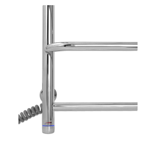 Електрична сушка для рушників Laris Стандарт П5 500 х 660 з полицею Е (підкл. зліва)