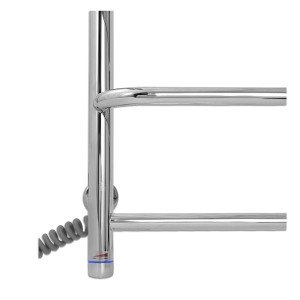 Електрична сушка для рушників Laris Стандарт П5 500 х 660 з полицею Е (підкл. зліва)