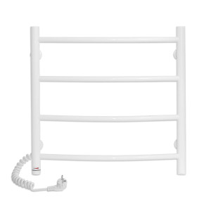 Электрический полотенцесушитель Laris Зебра Классик ЧК4 500 х 500 Э (подкл. слева) Электрический полотенцесушитель Laris Зебра Классик ЧК4 500 х 500 Э (подкл. слева)