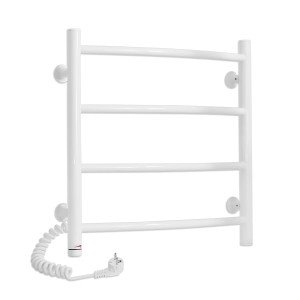 Электрический полотенцесушитель Laris Зебра Классик ЧК4 500 х 500 Э (подкл. слева) Электрический полотенцесушитель Laris Зебра Классик ЧК4 500 х 500 Э (подкл. слева)