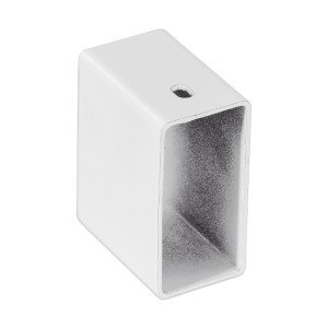 Модуль прихованого ел.підключення (для профільної стійки) Білий Модуль прихованого ел.підключення (для профільної стійки) Білий