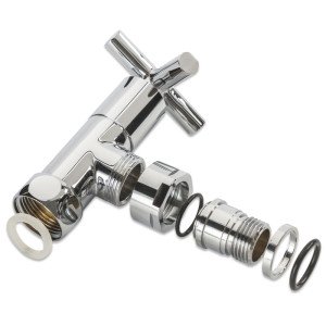 Кран кутовий Laris 1/2" - 3/4" Еліт 2шт. (ZZ-4704) Кран кутовий Laris 1/2" - 3/4" Еліт 2шт. (ZZ-4704)