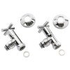 Кран кутовий Laris 1/2" - 3/4" Еліт 2шт. (ZZ-4704)