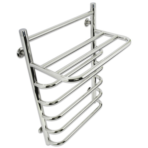 Водяной полотенцесушитель Laris Стандарт П7 500 х 660 с полкой