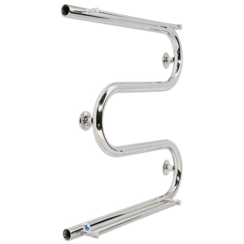 Водяна сушка для рушників Laris Змійовик 25 РС3 500 х 500 з 2-ма полицями 1/2''