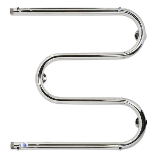 Водяна сушка для рушників Laris Змійовик 25 РС3 500 х 500 з 2-ма полицями 3/4'''