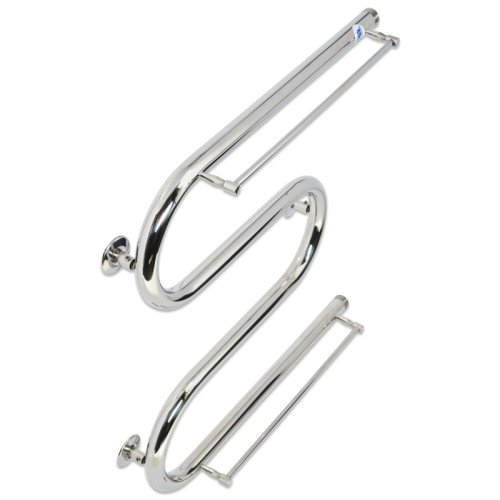 Водяна сушка для рушників Laris Змійовик 25 РС3 500 х 500 з 2-ма полицями 3/4'''