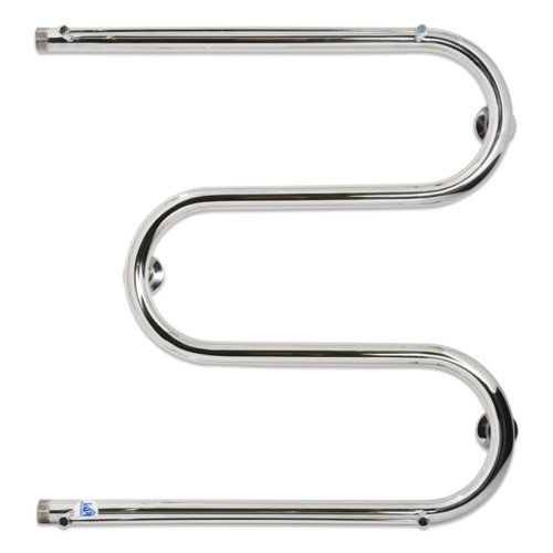 Водяной полотенцесушитель Laris Змеевик 25 РС3 500 х 500 с 2-мя полками 3/4''