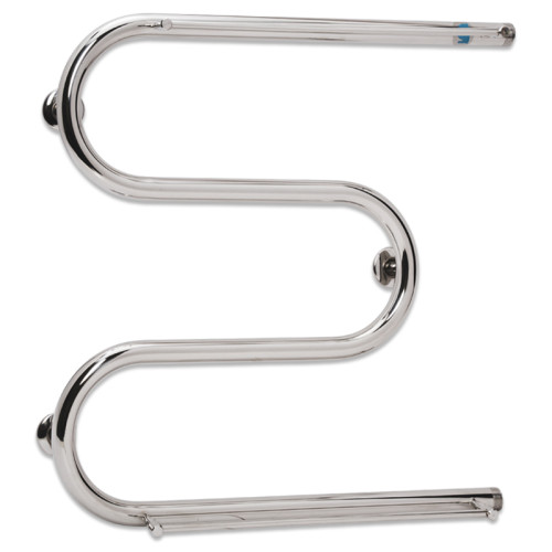 Водяна сушка для рушників Laris Змійовик 32 РС3 500 х 500 з 2-ма полицями 1"