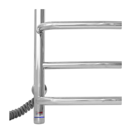 Електрична сушка для рушників Laris Євромікс П7 400 х 700 Е сенсор S3 (підкл. зліва)