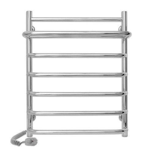 Электрический полотенцесушитель Laris Стандарт П7 500 х 660 с полкой Э (подкл. слева)