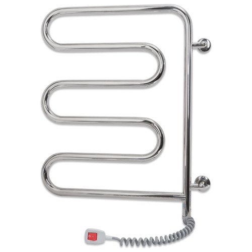 Електрична сушка для рушників Laris Змійовик 25 РС5 450 х 570 поворотний Е (підкл. універсальне)