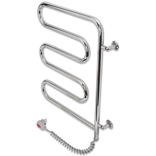 Электрический полотенцесушитель Laris Змеевик 25 РС5 450 х 570 поворотный Э (подкл. универсальное)