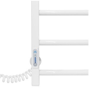 Електрична сушка для рушників Laris Зебра Альфа ЧК6 400 х 600 Е (підкл. зліва) R3