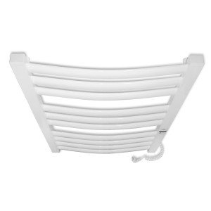 Електрична сушка для рушників Laris Зебра Атлант Преміум ЧК10 500 х 900 Е (підкл. праворуч)