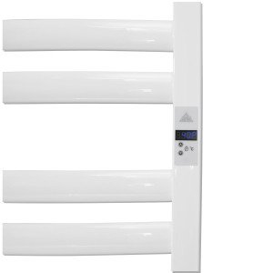 Електрична сушка для рушників Laris Зебра Атлант Преміум ЧК10 500 х 900 Е (підкл. праворуч)