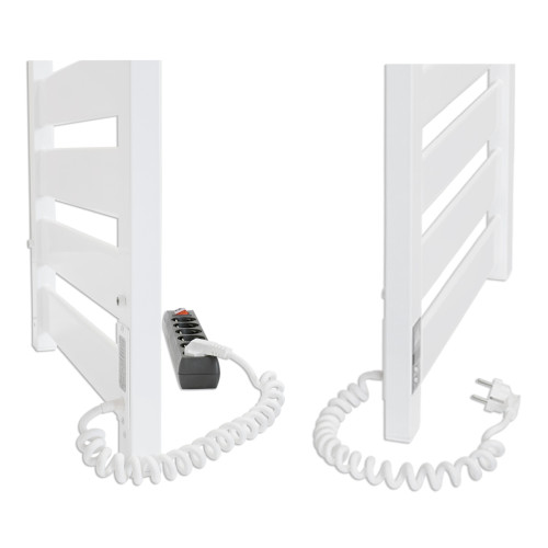 Електрична сушка для рушників Laris Зебра Гефест Преміум ЧК10 500 х 1200 Е (підкл. зліва)