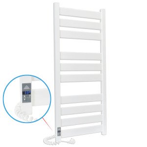 Електрична сушка для рушників Laris Зебра Гефест Преміум ЧК10 500 х 1200 Е (підкл. зліва)