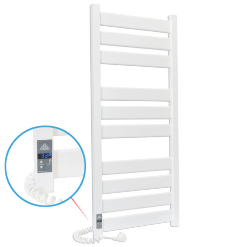 Електрична сушка для рушників Laris Зебра Гефест Преміум ЧК10 500 х 1200 Е (підкл. зліва)