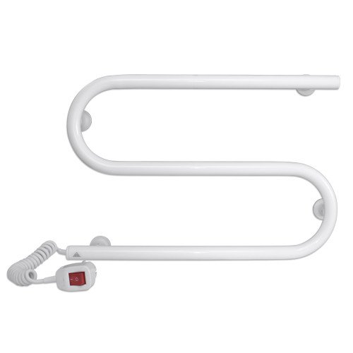 Електрична сушка для рушників Laris Зебра Змійовик 25 ЧК2 500 х 330 Е (підкл. зліва)