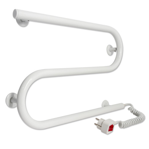 Електрична сушка для рушників Laris Зебра Змійовик 25 ЧК2 500 х 330 Е (підкл. праворуч)