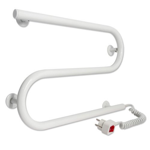 Електрична сушка для рушників Laris Зебра Змійовик 25 ЧК2 500 х 330 Е (підкл. праворуч)