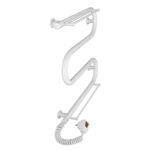 Електрична сушка для рушників Laris Зебра Змійовик 25 ЧК3 500 х 500 Е з 2-ма полицями (підкл. зліва) Електрична сушка для рушників Laris Зебра Змійовик 25 ЧК3 500 х 500 Е з 2-ма полицями (підкл. зліва)